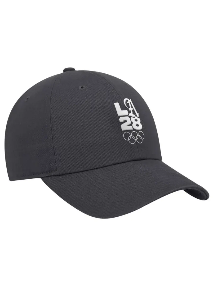 Кепка с вышивкой LA28 Summer Olympics Script Club Nike — изображение 2 из 3, серый