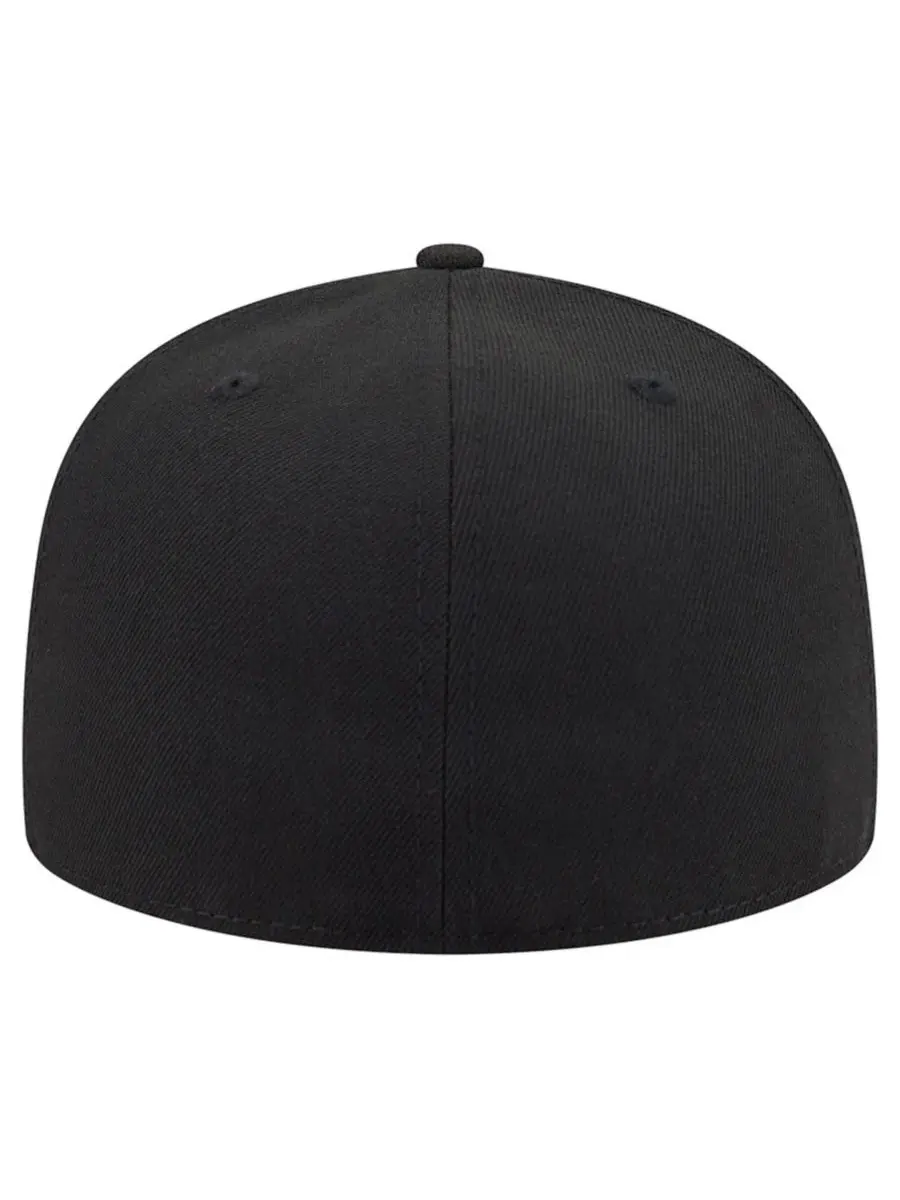 Кепка New Era 59FIFTY с вышитым логотипом — изображение 4 из 5, черный