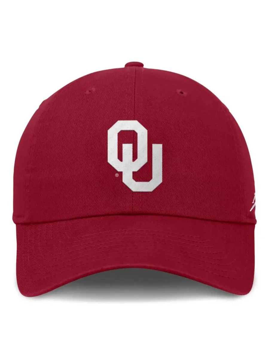 Кепка с вышитым логотипом команды, Oklahoma Sooners Club Jordan — изображение 2 из 4, красный