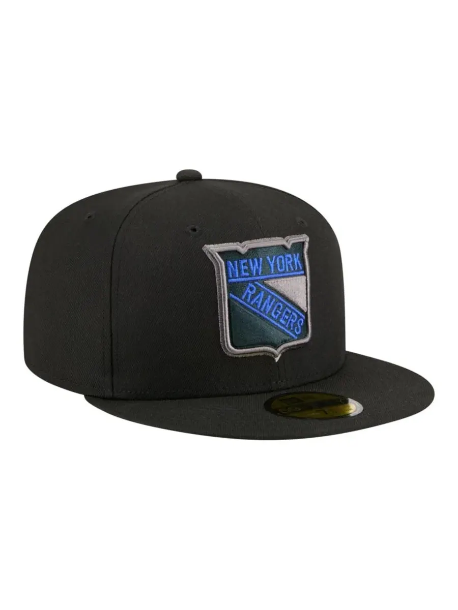 Кепка с высокой тульей, с вышивкой, Color Pop 59FIFTY New Era — изображение 4 из 5, черный