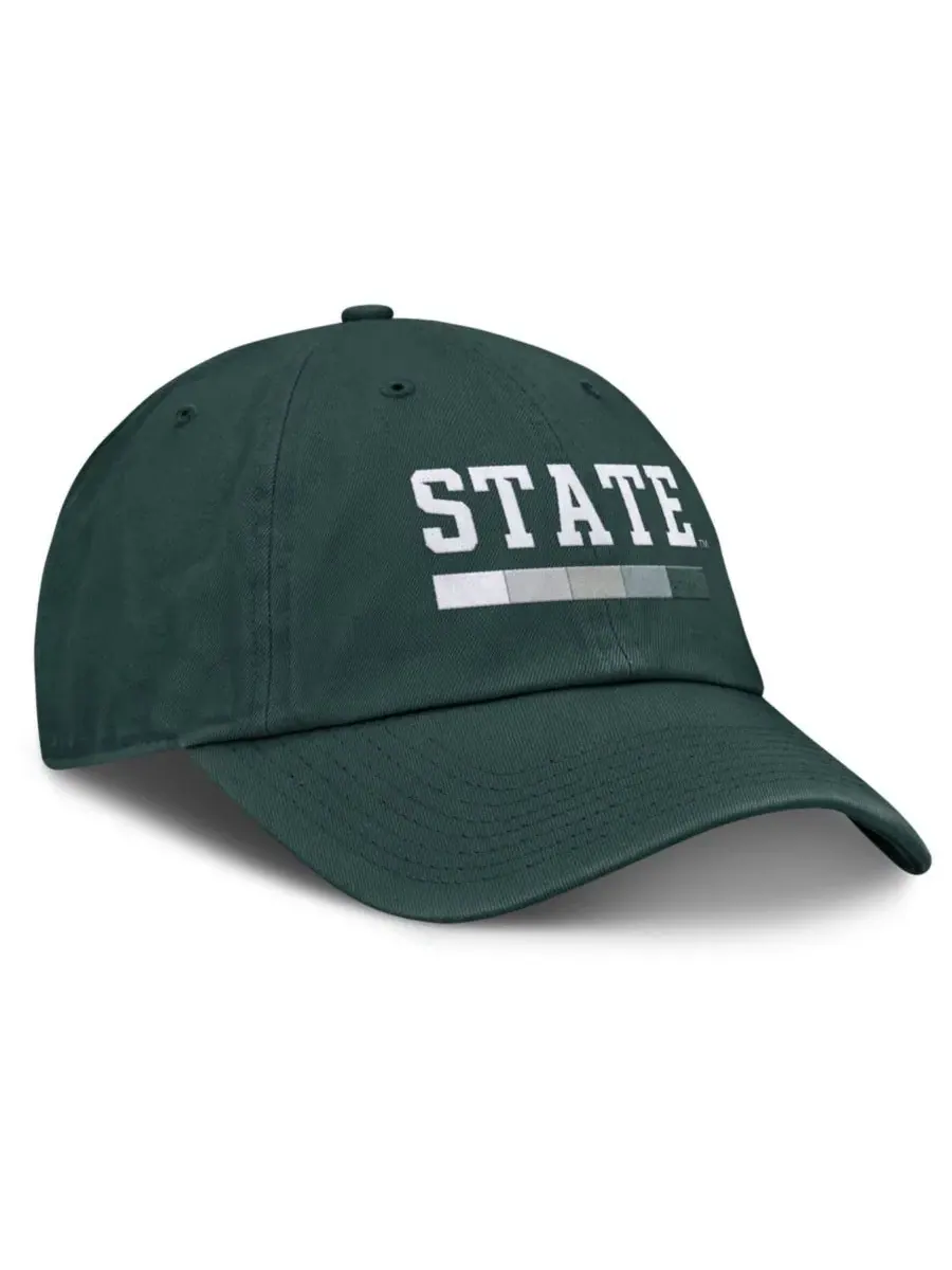 Кепка Nike Club Campus с вышивкой Michigan State Spartans — изображение 3 из 4, зеленый