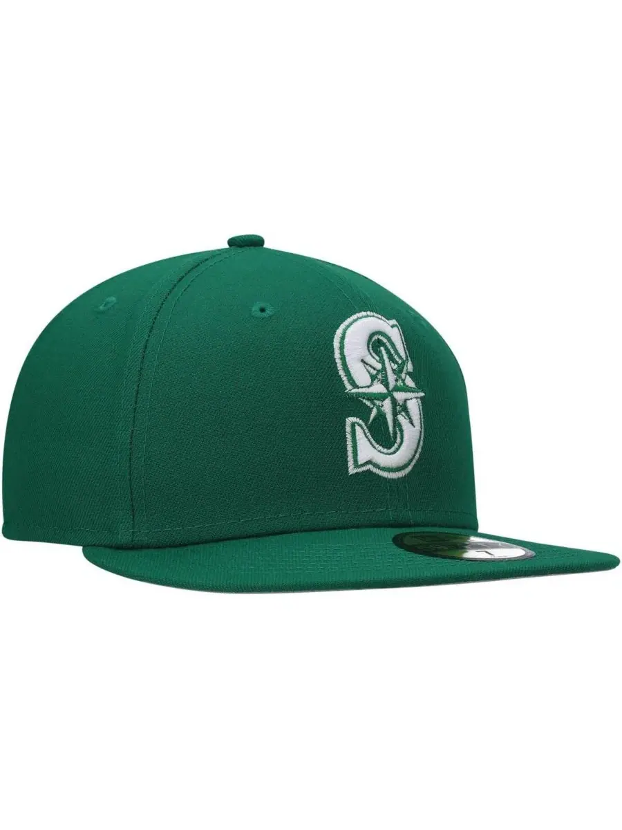 Кепка с вышивкой 59FIFTY New Era — изображение 3 из 4, зеленый