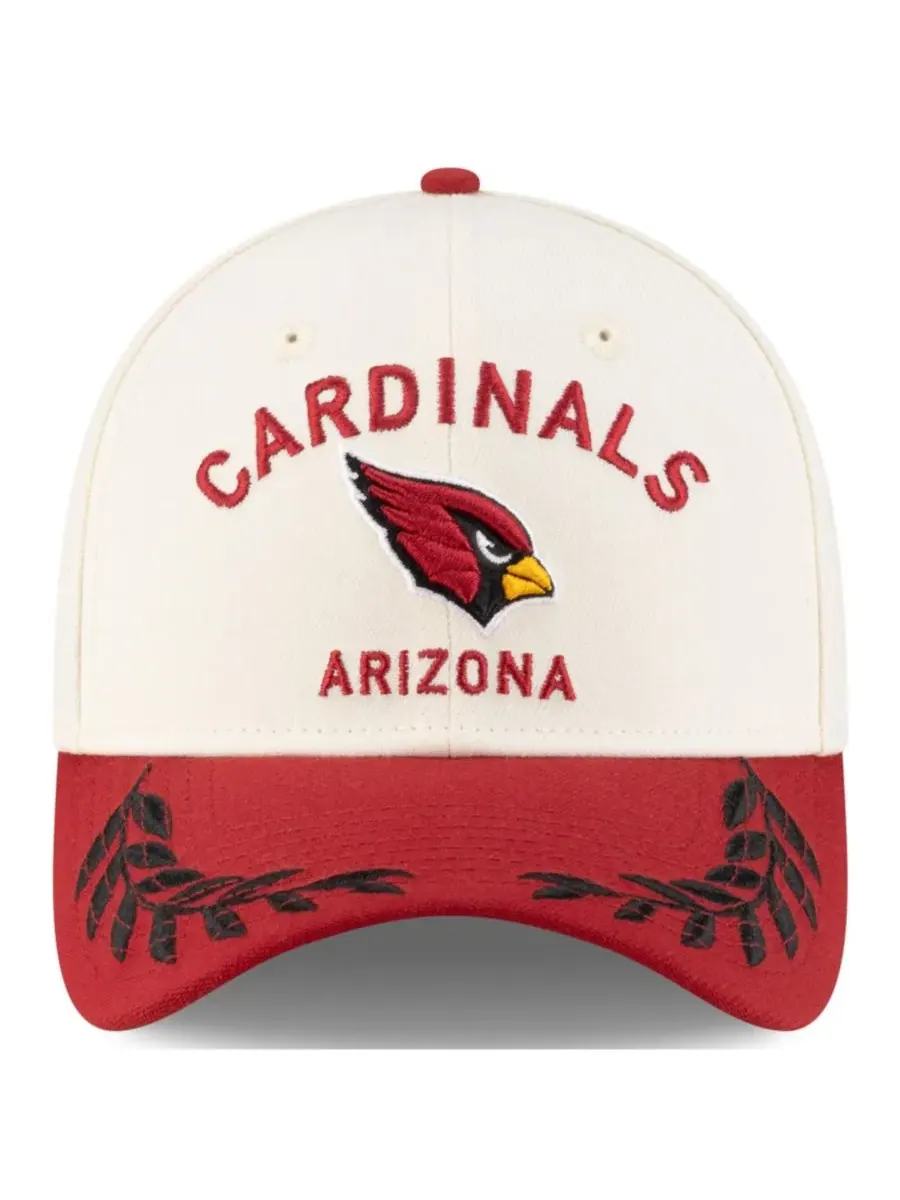 New Era Мужская кепка 39THIRTY Flex кремового/синего цвета с символикой команды Arizona Cardinals — изображение 4 из 5