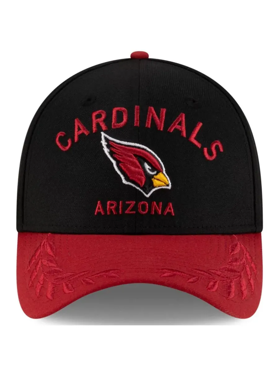 Мужская кепка 39THIRTY Flex Hat, черная/кардиналс, с символикой Arizona Cardinals, драфт НФЛ 2025 — изображение 4 из 5