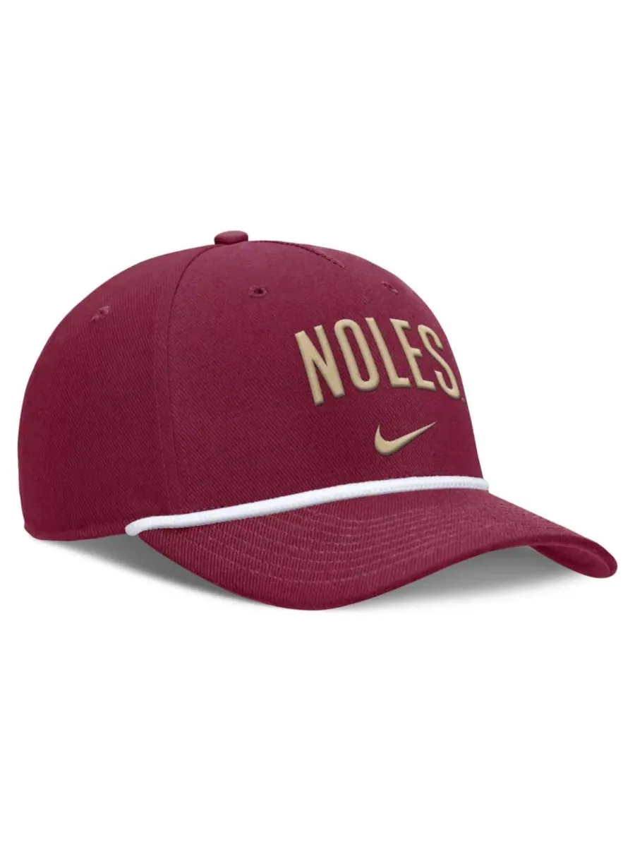 Бейсболка Nike Florida State Seminoles Rise Campus — изображение 3 из 4, алый