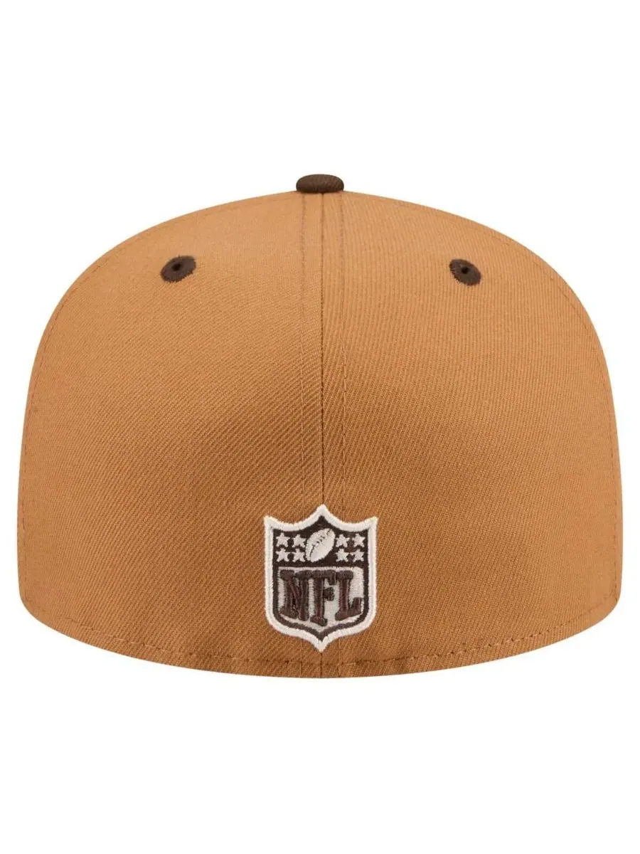 Кепка с высокой тульей Two-Tone Walnut 59FIFTY New Era — изображение 4 из 5