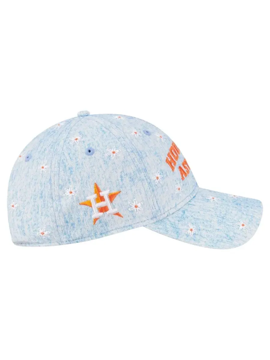 Кепка New Era Houston Astros Daisy All Over 9TWENTY — изображение 6 из 7, светлый синий