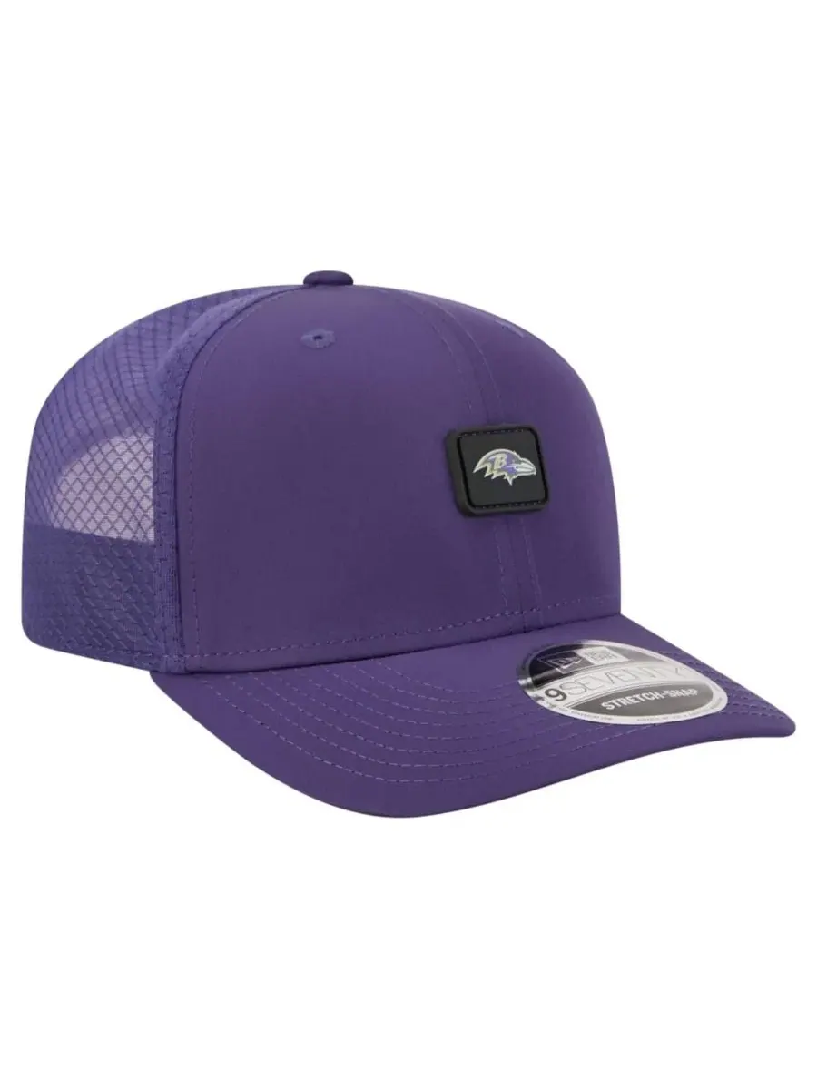 Кепка New Era 9SEVENTY с вышитым логотипом Baltimore Ravens — изображение 3 из 5, фиолетовый