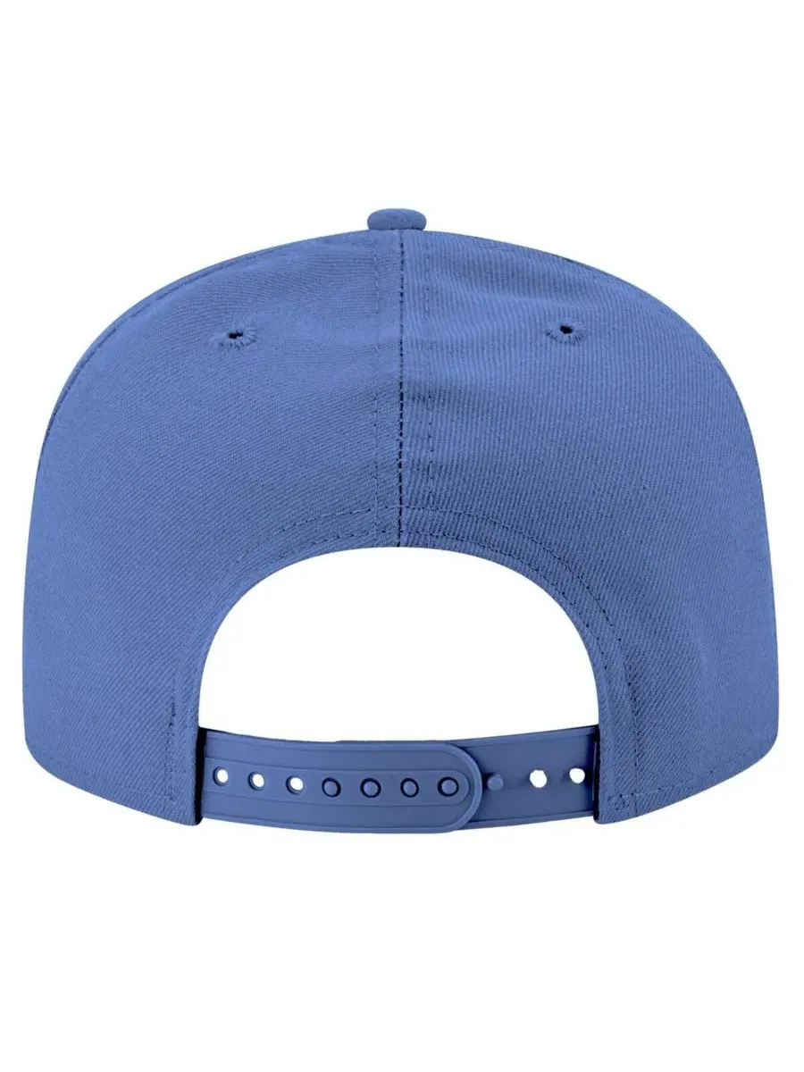 New Era Мужская и женская кепка-снепбек 9FIFTY с логотипом Chicago Sky небесно-голубого цвета — изображение 4 из 4
