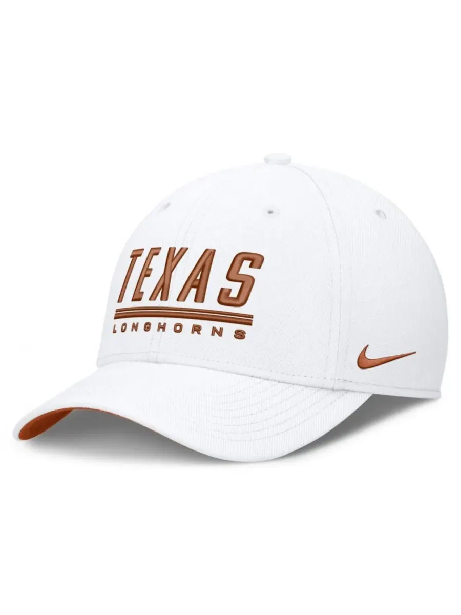 Кепка Nike с вышитым логотипом Texas Longhorns