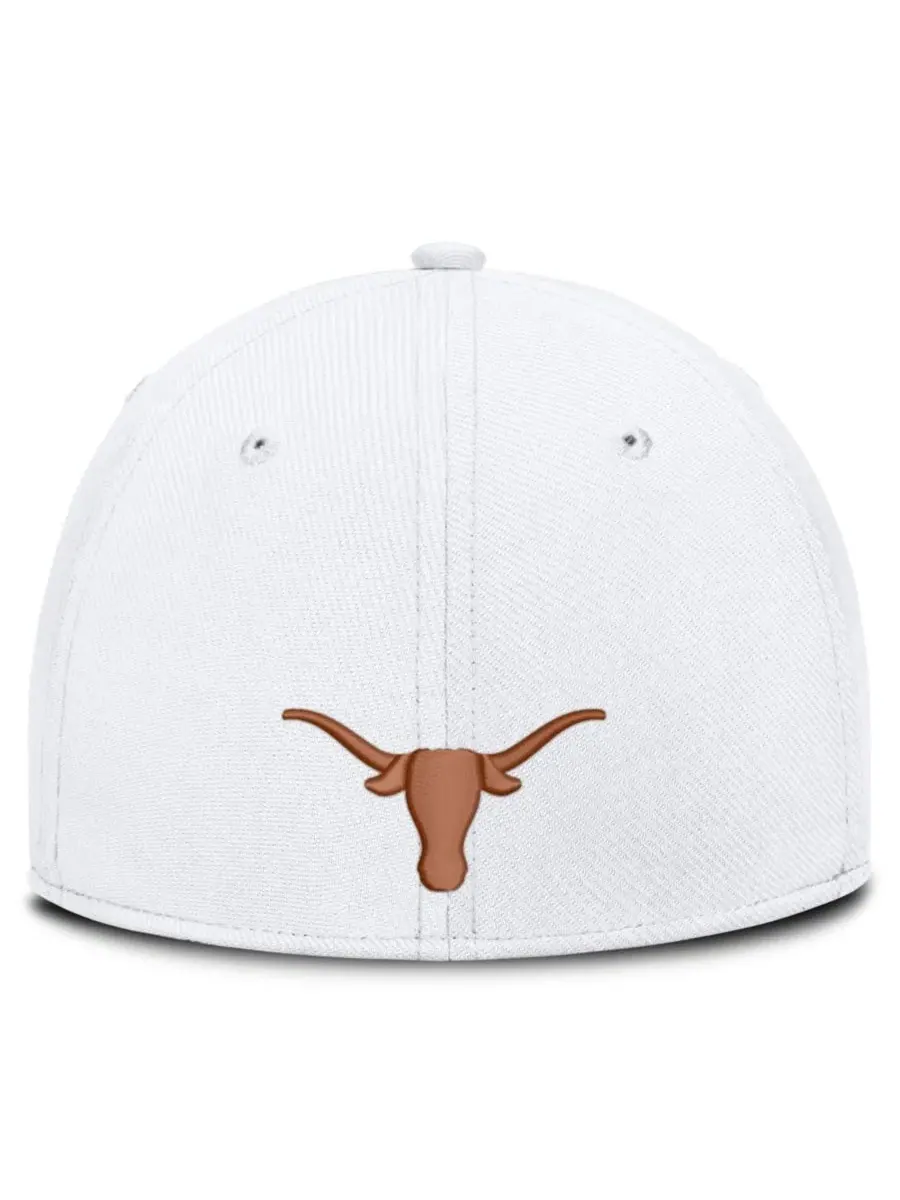 Кепка Nike с вышитым логотипом Texas Longhorns — изображение 4 из 4, белый