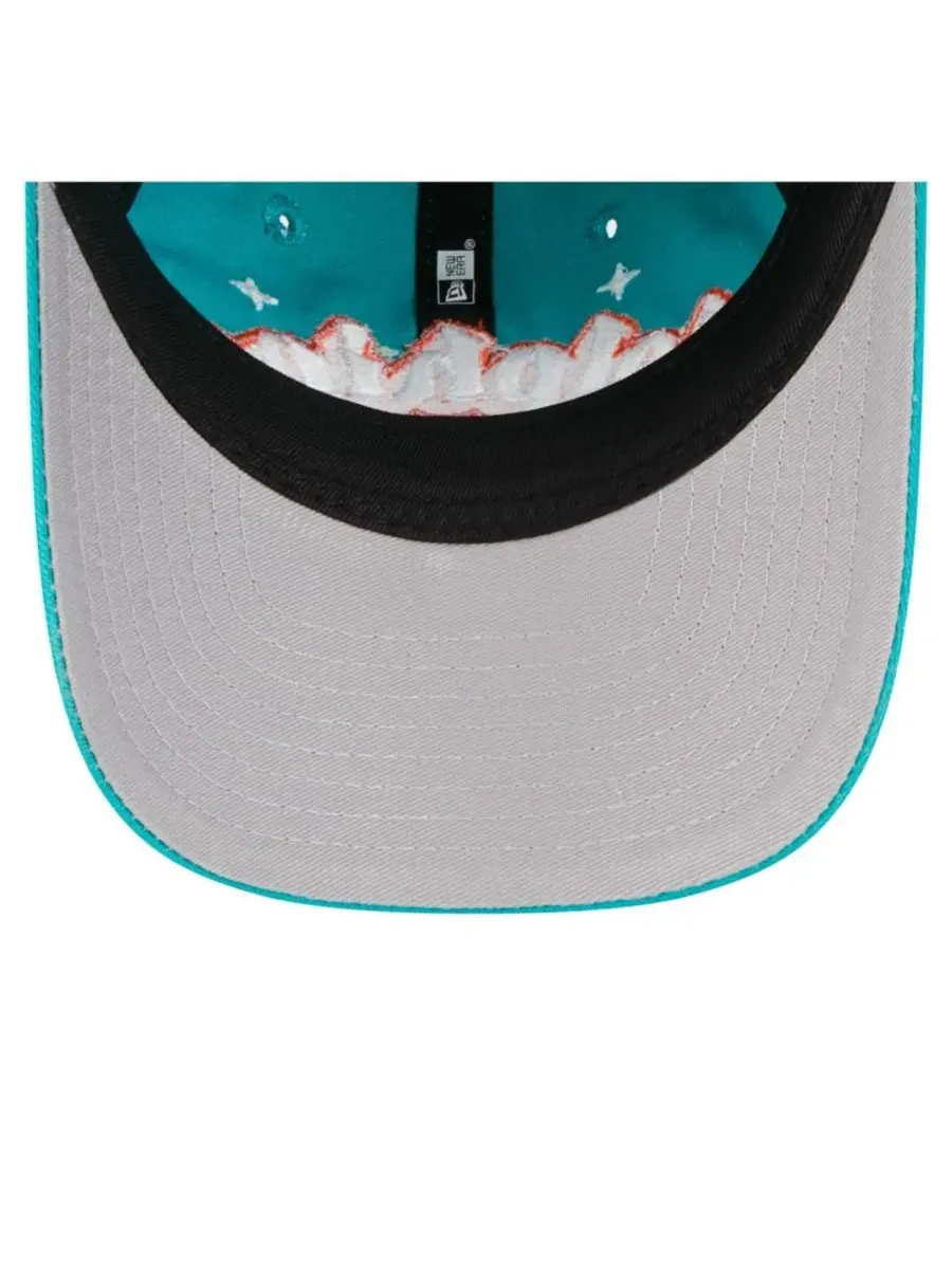 Кепка New Era с вышитым логотипом Miami Dolphins — изображение 5 из 5, голубой