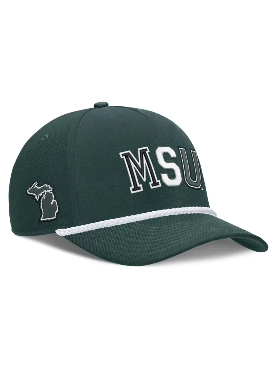 Кепка Nike Rise с вышивкой Michigan State Spartans