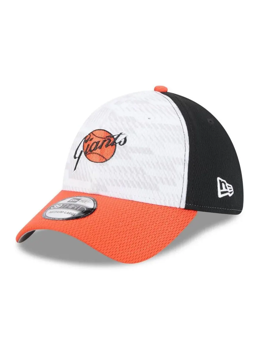 New Era Мужская кепка San Francisco Giants 2025 MLB Clubhouse 39THIRTY Flex