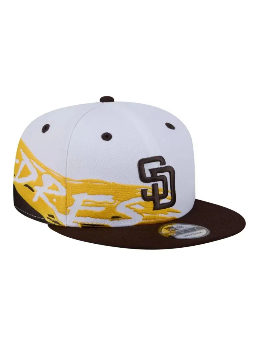 Кепка-снэпбэк с высокой тульей San Diego Padres New Era