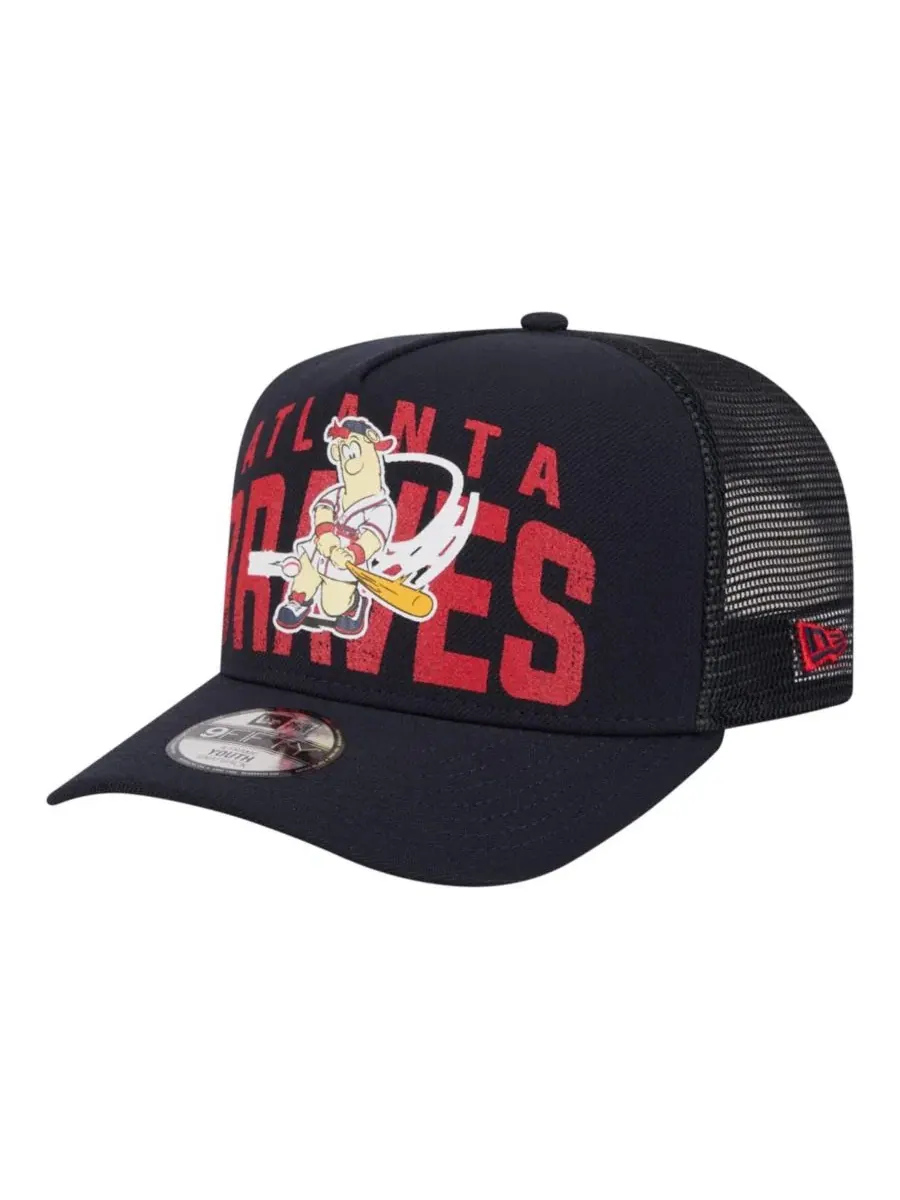 Кепка-снапбек с принтом Atlanta Braves, 9FIFTY New Era