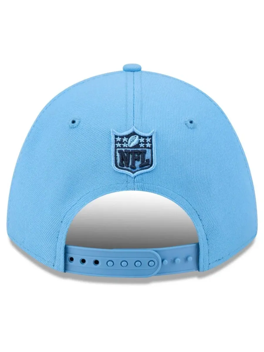 Кепка с вышивкой Tennessee Titans 9FORTY New Era — изображение 4 из 5, светлый синий