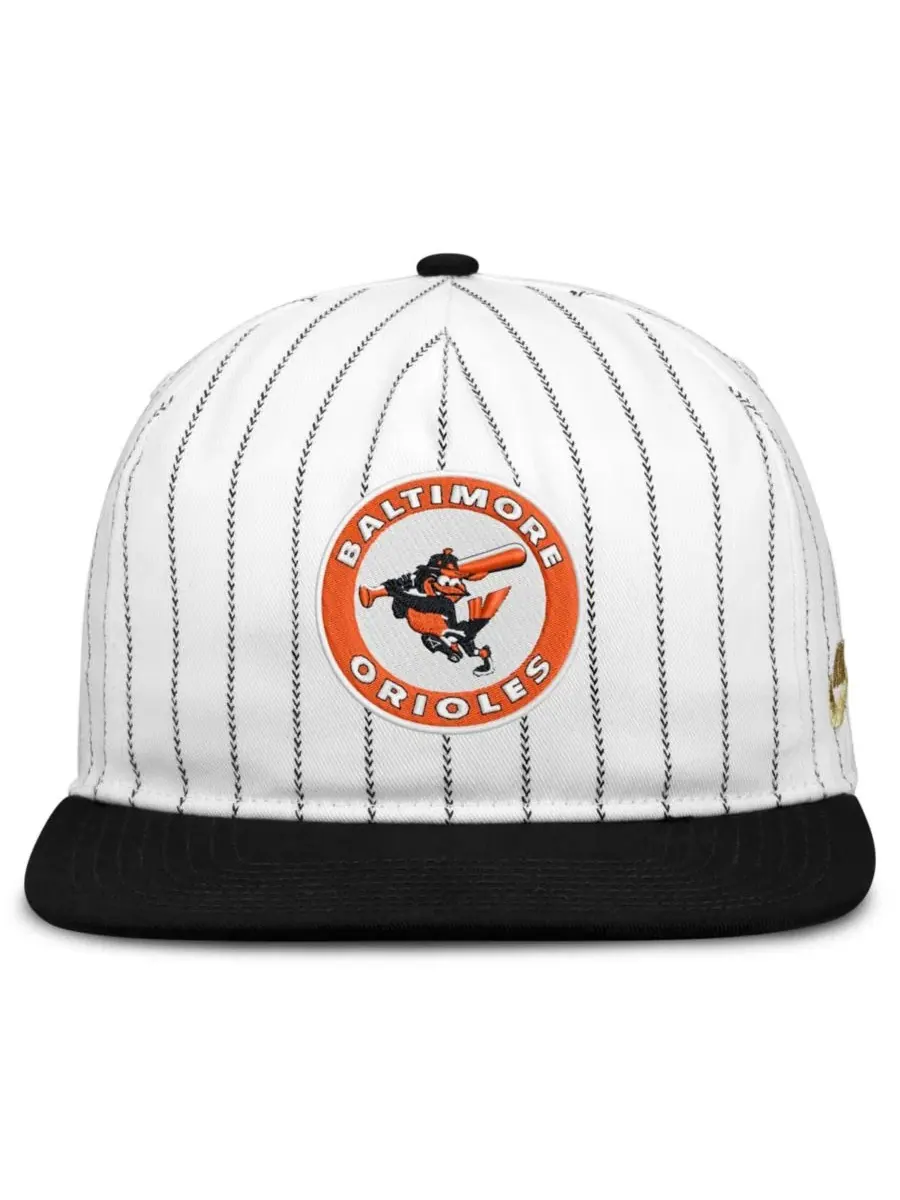 Кепка Nike Baltimore Orioles Cooperstown Collection Pro — изображение 2 из 4, белый черный