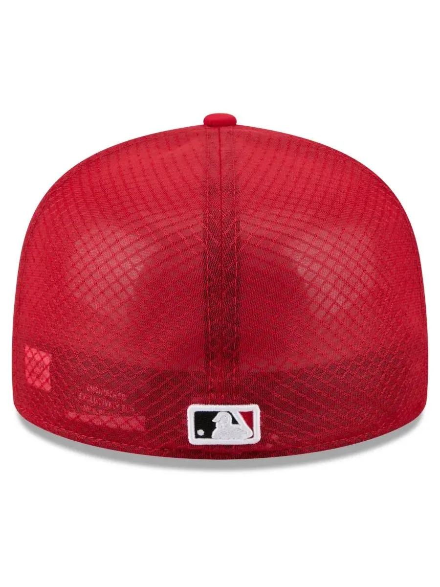 Кепка 59FIFTY с вышивкой Cincinnati Reds New Era — изображение 4 из 5, красный