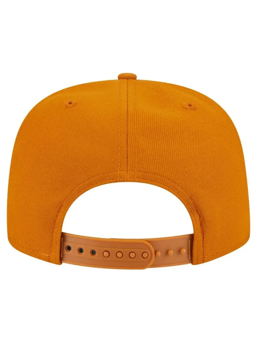 New Era Мужская коричневая бейсболка Cleveland Browns Color Pack A-Frame 9FIFTY Snapback — изображение 4 из 5, коричневый
