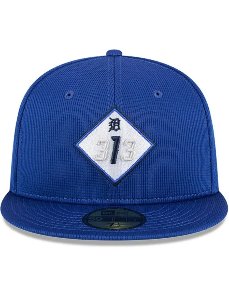 New Era Мужская синяя бейсболка Detroit Tigers City Connect Batting Practice 59FIFTY — изображение 2 из 4, синий