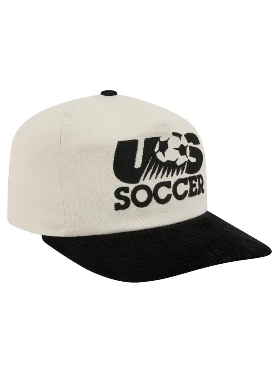 Кепка 19TWENTY USMNT с вышивкой New Era — изображение 3 из 5, натуральный черный
