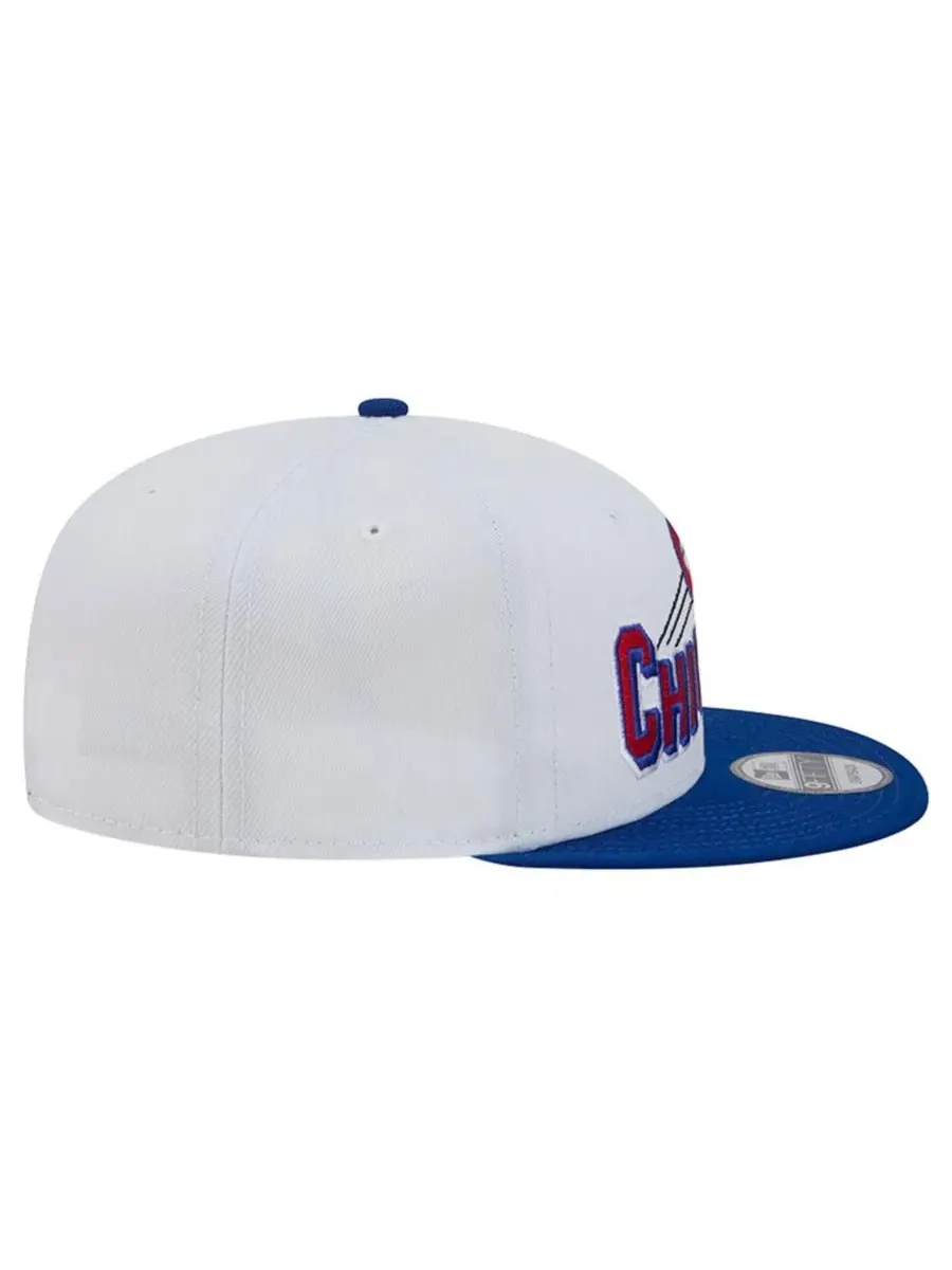 Бейсболка-снэпбэк New Era Chicago Cubs Retro Sweep 9FIFTY — изображение 7 из 7, белый