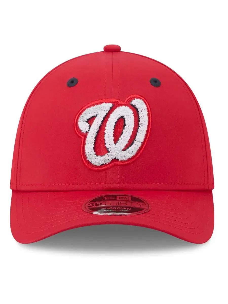 Кепка с вышивкой логотипа Washington Nationals New Era — изображение 2 из 5, красный