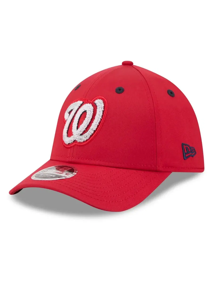 Кепка с вышивкой логотипа Washington Nationals New Era — изображение 3 из 5, красный