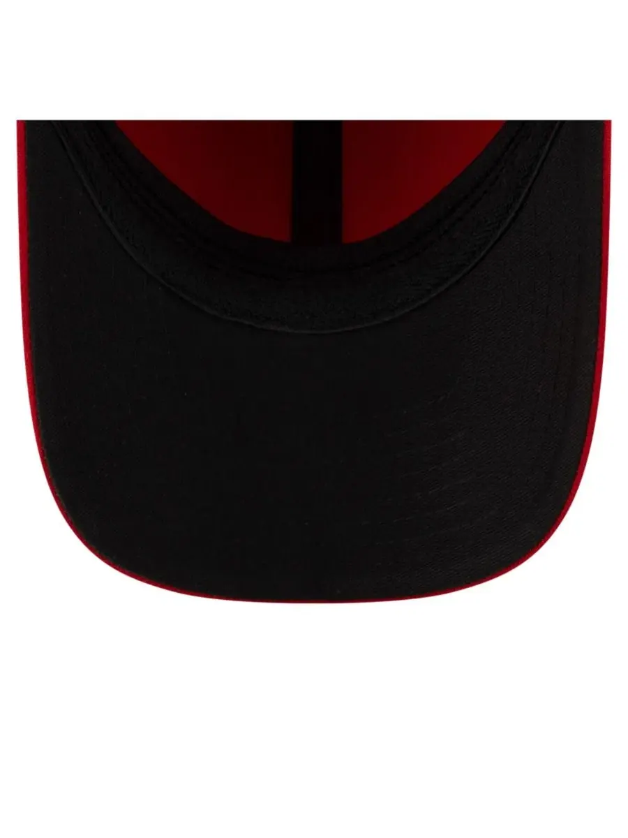 Бейсболка New Era с вышивкой Los Angeles Angels — изображение 5 из 5, красный