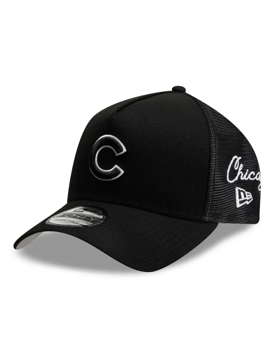 Кепка-тракер с боковой надписью Chicago Cubs 9FORTY A-Frame New Era