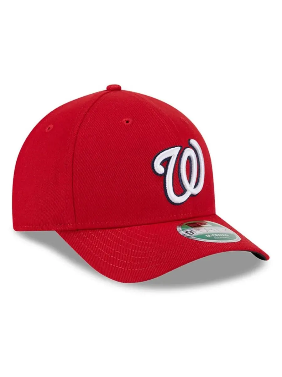 New Era Мужская красная бейсболка Washington Nationals Player Replica 9FORTY с регулируемым размером — изображение 3 из 5