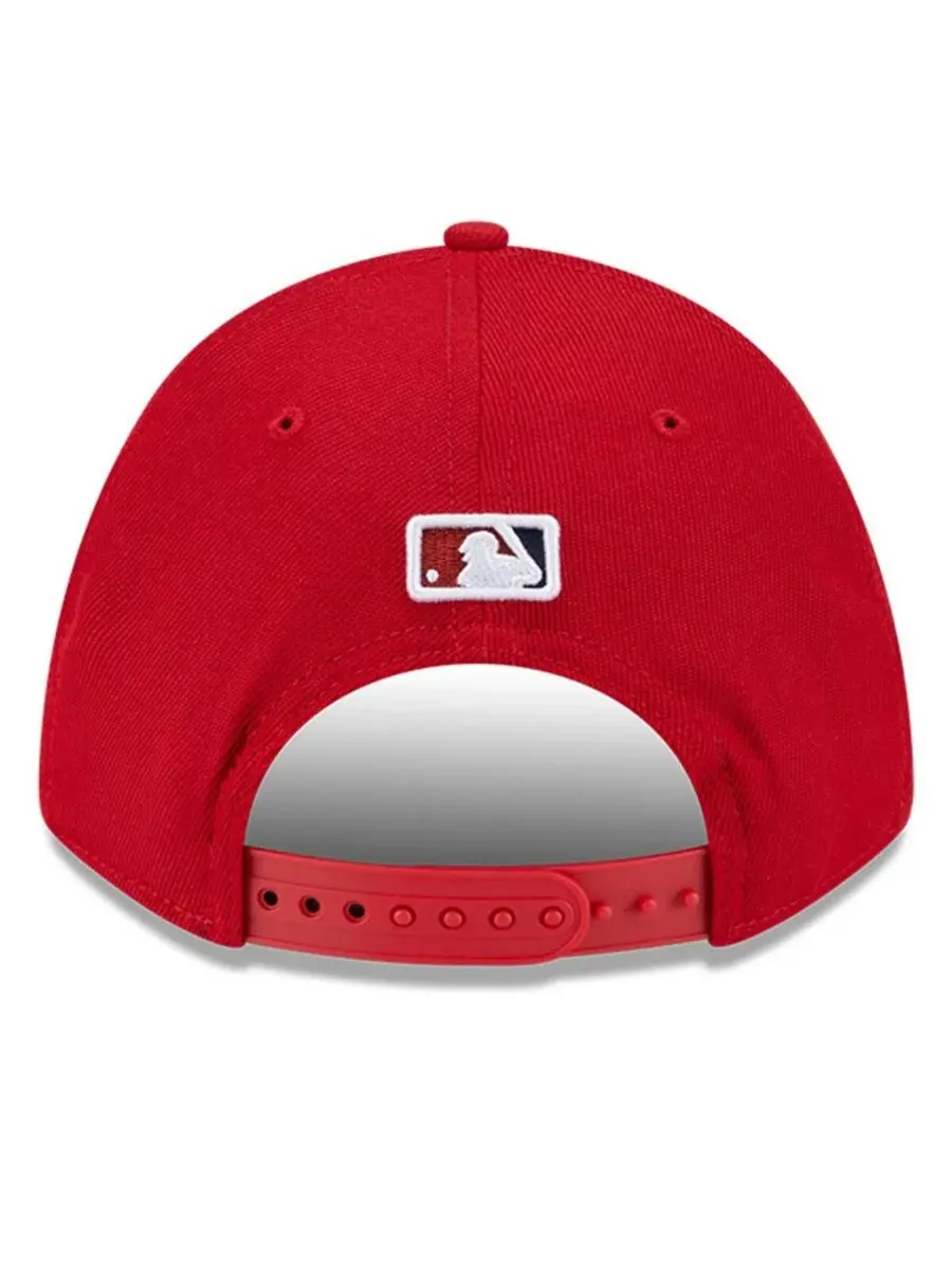 New Era Мужская красная бейсболка Washington Nationals Player Replica 9FORTY с регулируемым размером — изображение 5 из 5