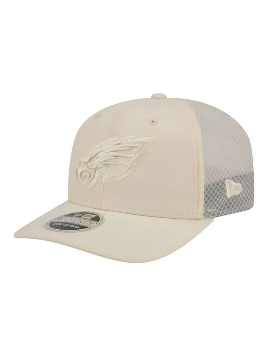 Кепка-бейсболка с вышитым логотипом Philadelphia Eagles New Era