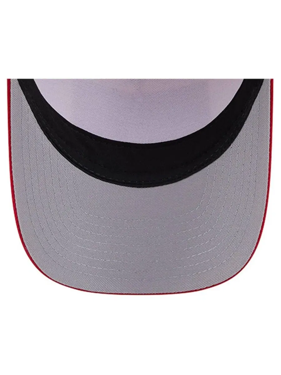 Кепка-тракер Text A-Frame Trucker 9FORTY New Era — изображение 5 из 5, красный