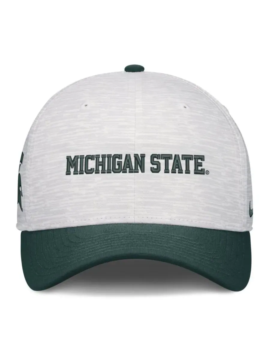 Кепка Nike Rise Primetime Michigan State Spartans — изображение 2 из 4, белый зеленый