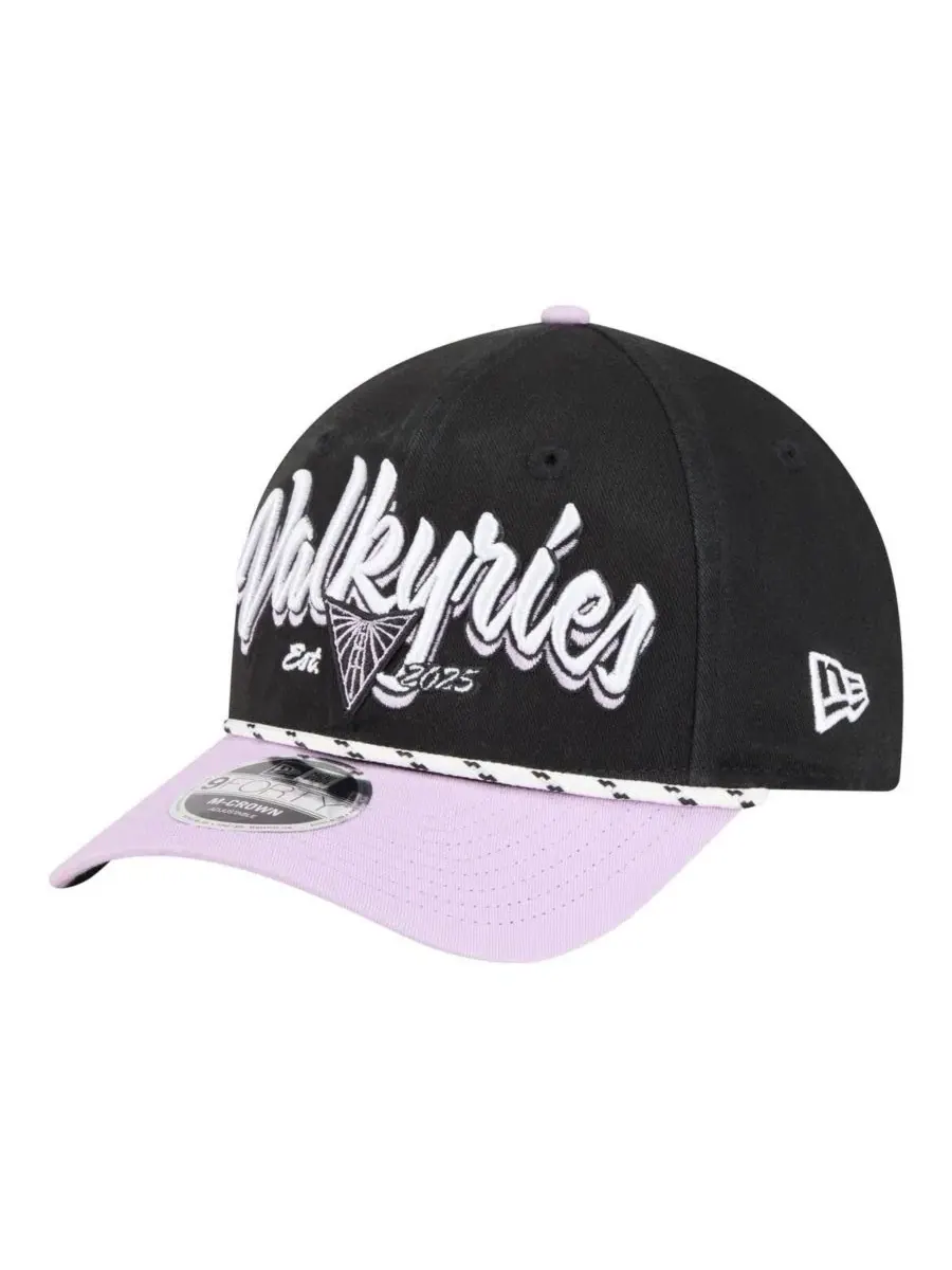 Мужская и женская регулируемая кепка Eclipse Black/Violet Golden State Valkyries Team Loyal Script
