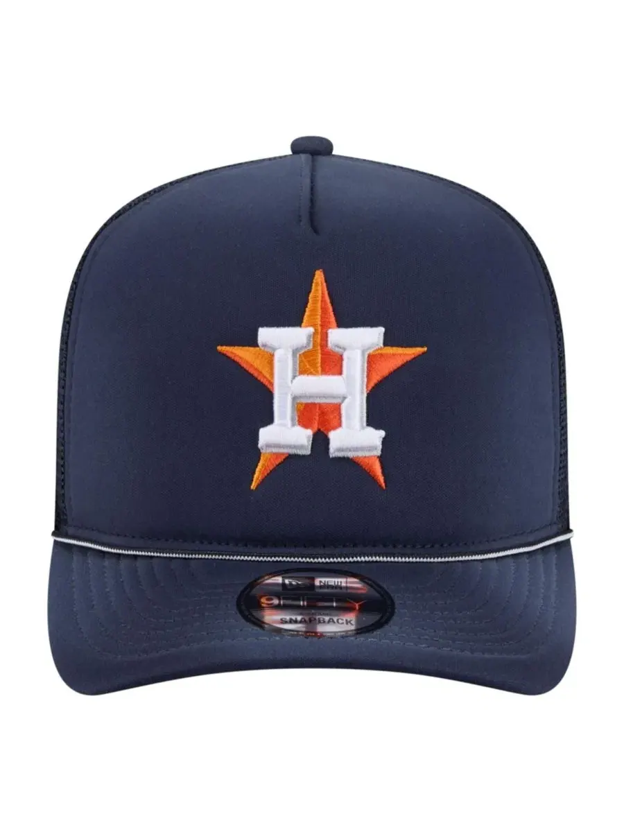 Кепка-тракер с высокой тульей Worn A-Frame 9FIFTY New Era — изображение 5 из 5, темно-синий