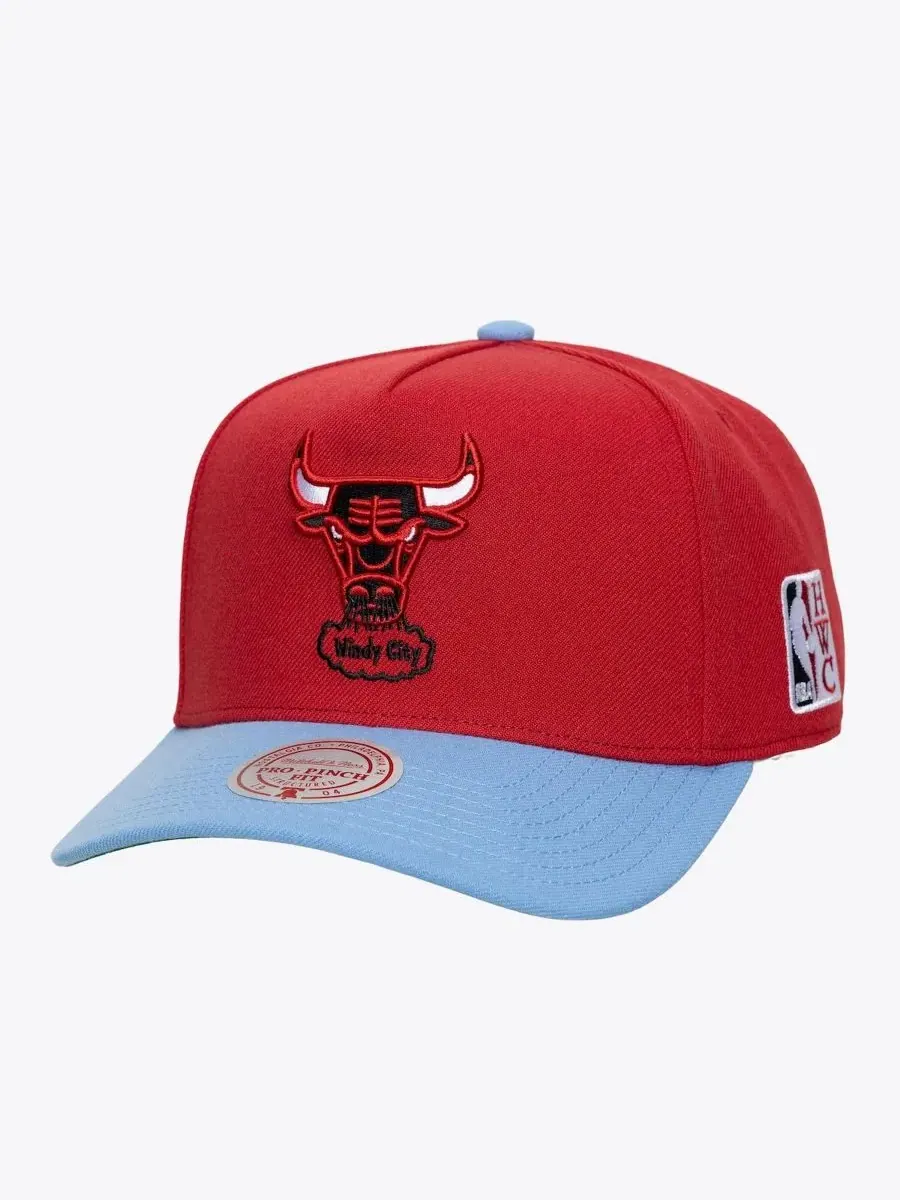 Кепка-снапбек с пиксельным козырьком Chicago Bulls Legendary Home Pro Pinch Mitchell & Ness