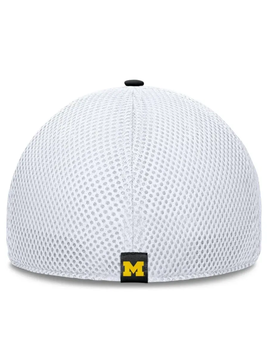 Кепка с принтом Michigan Wolverines Fanatics — изображение 4 из 5, черный белый