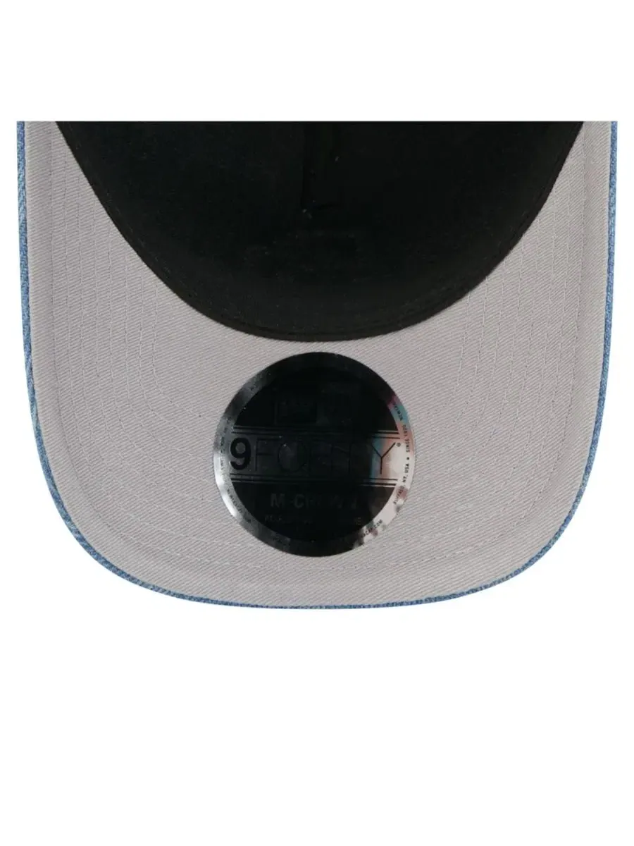 Кепка New Era A-Frame 9FORTY — изображение 2 из 5, джинсовый синий