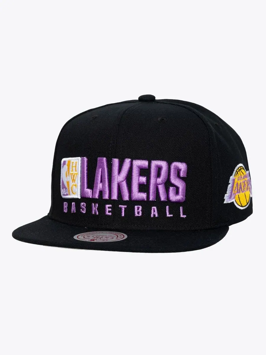 Кепка-снэпбек с вышивкой Old School Stacked Text Mitchell & Ness
