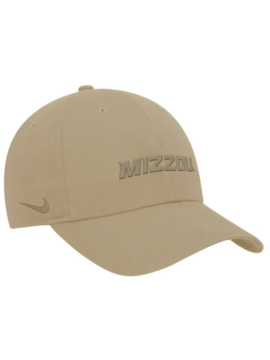 Кепка с вышивкой Missouri Tigers Nike — изображение 2 из 3, бежевый