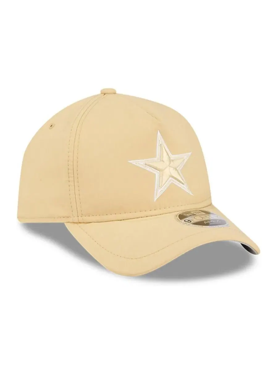 Кепка с вышитым логотипом Dallas Cowboys New Era — изображение 3 из 5, бежевый