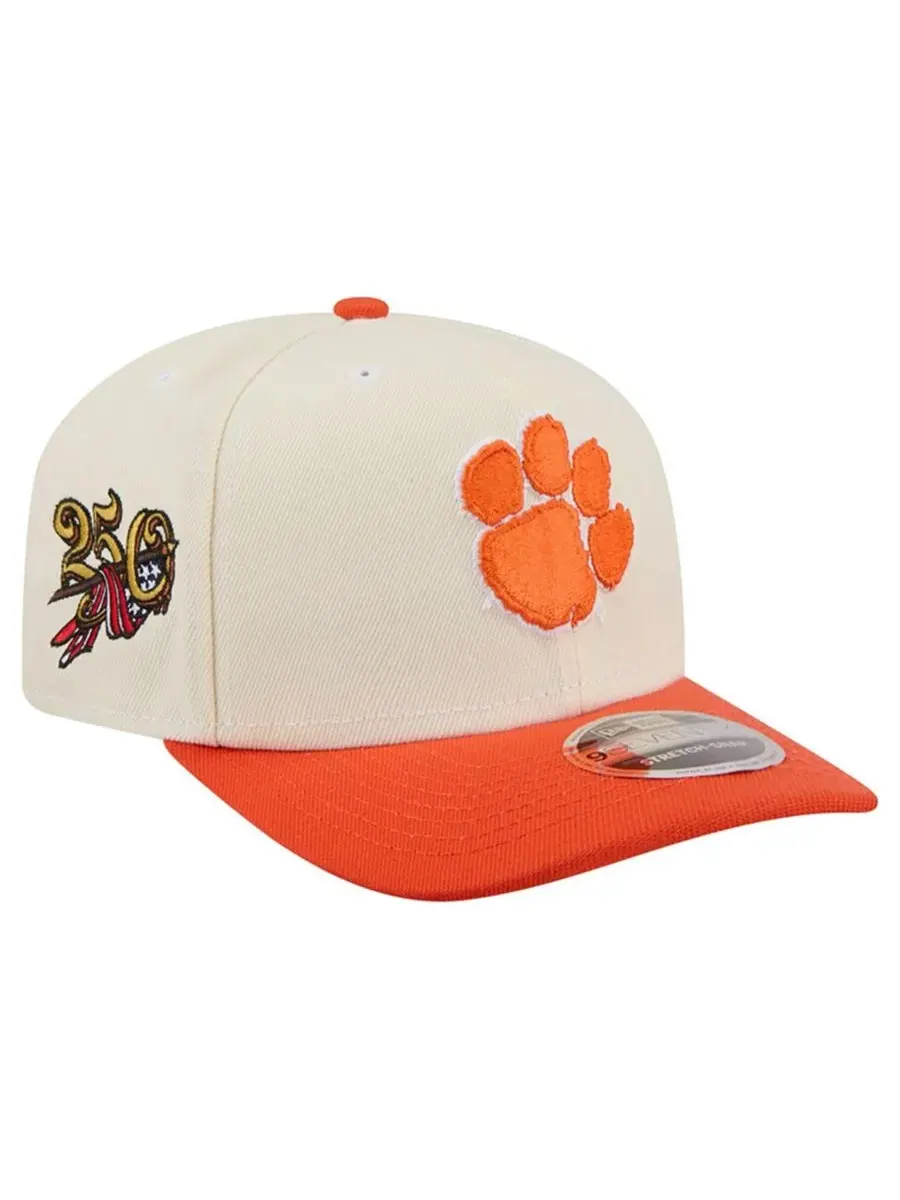 Кепка с вышивкой Clemson Tigers America's 250th New Era