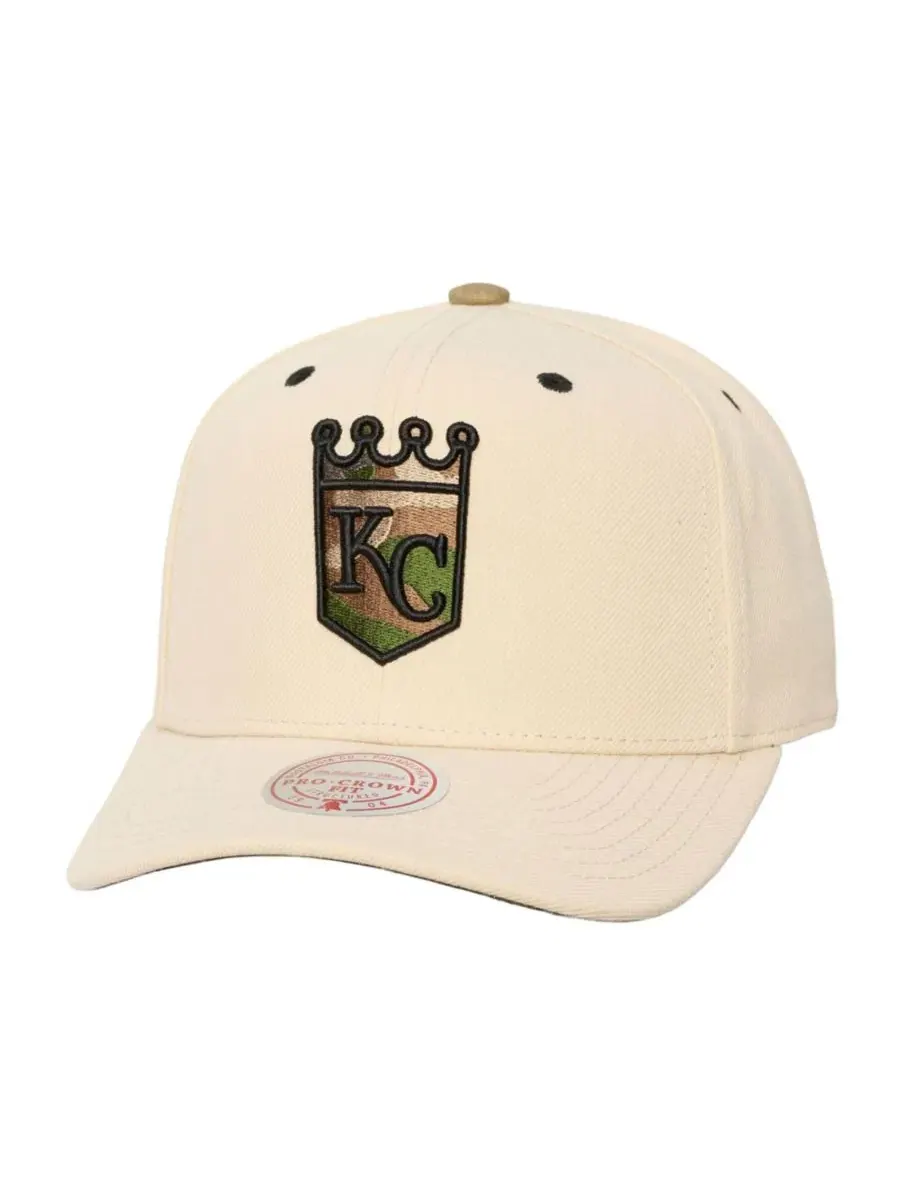 Кепка-снэпбек с вышитым логотипом Kansas City Royals Mitchell & Ness