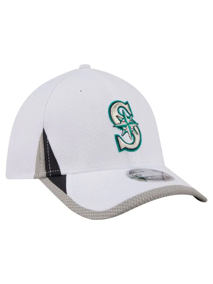 Бейсболка New Era 39THIRTY Seattle Mariners — изображение 3 из 5, белый