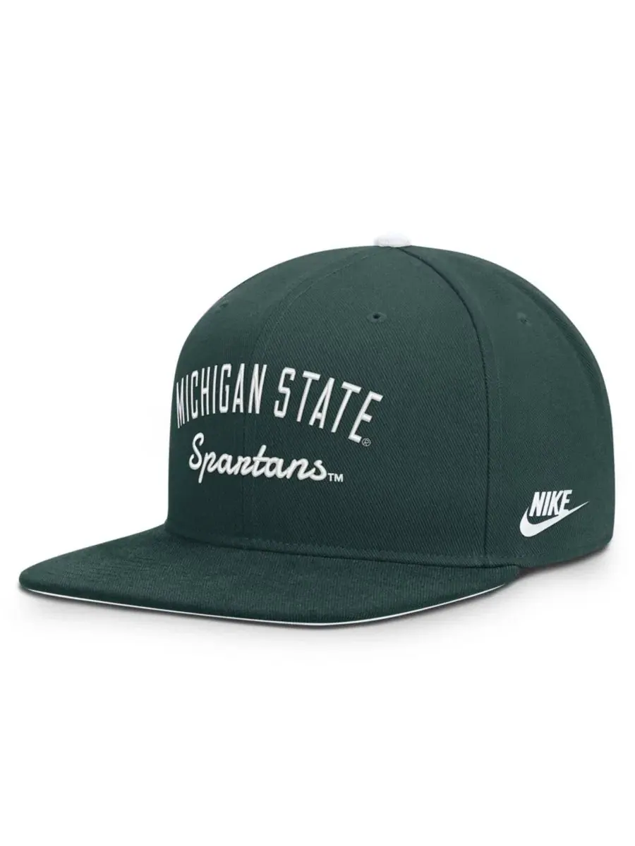 Кепка-снапбек с высокой тульей Michigan State Spartans Legacy Nike
