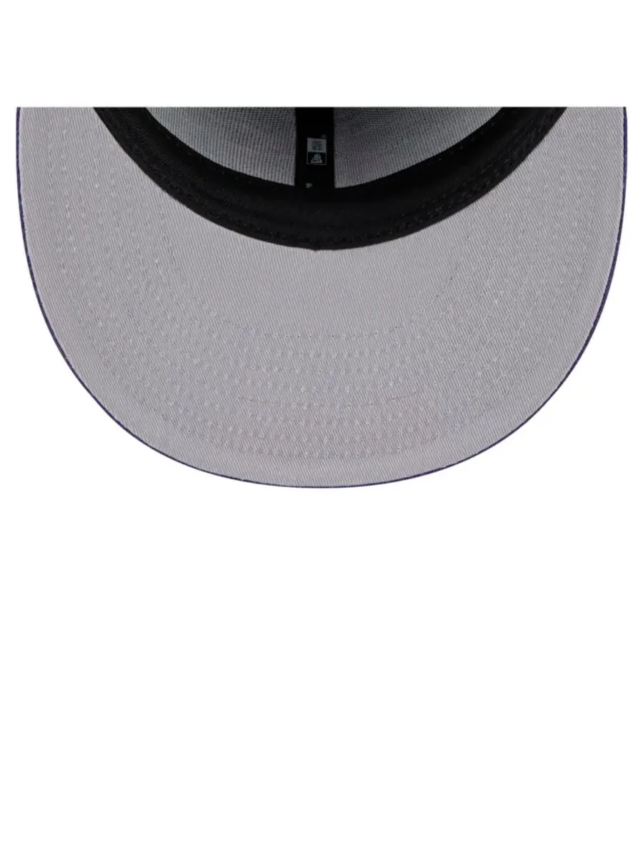 New Era Мужская фиолетовая бейсболка Phoenix Suns Throwback Pennant 59FIFTY Fitted Hat — изображение 3 из 5, фиолетовый