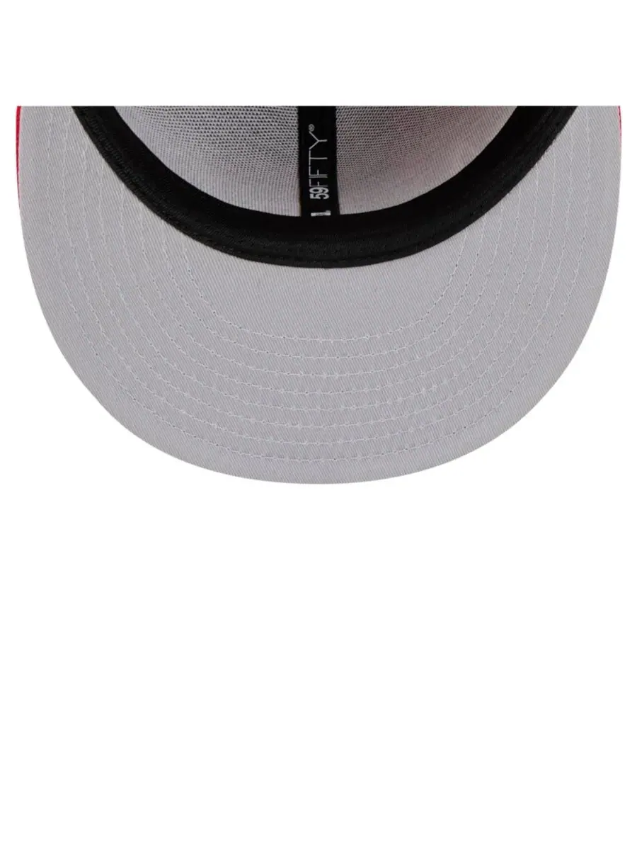 New Era Мужская красная бейсболка Los Angeles Angels Ransom 59FIFTY — изображение 2 из 5, красный